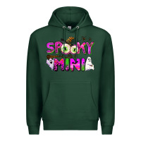 Sports Green spooky mini Premium Hoodie - AdoDesignShop