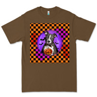 Cacao Halloween American Pitbull Terrier Premium Tee - LillyAllenDesigns