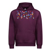 Mauve Wine usa ice cream and popsicles Urban Hoodie - AdoDesignShop
