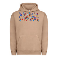 Pigment Burro usa ice cream and popsicles Urban Hoodie - AdoDesignShop