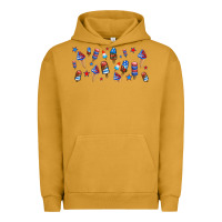 Pigment Peanut Butter usa ice cream and popsicles Urban Hoodie - AdoDesignShop