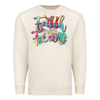 Sandshell faith over fear Premium Sweatshirt - Zillion Design Studio