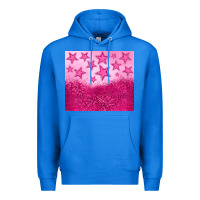 True Royal pink glitter star Premium Hoodie - JahusDesignShop