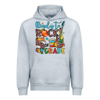 Heather Grey ready to rock 5th grade Urban Hoodie - JahusDesignShop