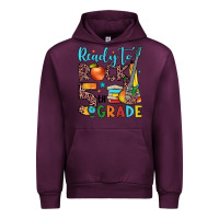 Mauve Wine ready to rock 5th grade Urban Hoodie - JahusDesignShop