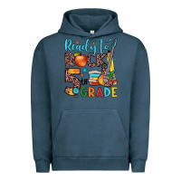 Pigment Midnight Navy ready to rock 5th grade Urban Hoodie - JahusDesignShop