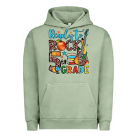 Pigment Oil Green ready to rock 5th grade Urban Hoodie - JahusDesignShop