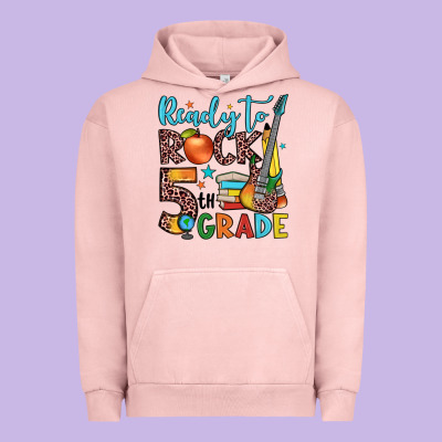 Ready To Rock 5th Grade Urban Hoodie Designed By Jahusdesignshop