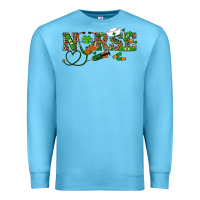 Ocean Blue St. Patrick's Day Nurse Premium Sweatshirt - RanaPortraitStore