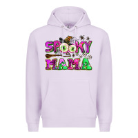 Lilac spooky mama Premium Hoodie - AdoDesignShop