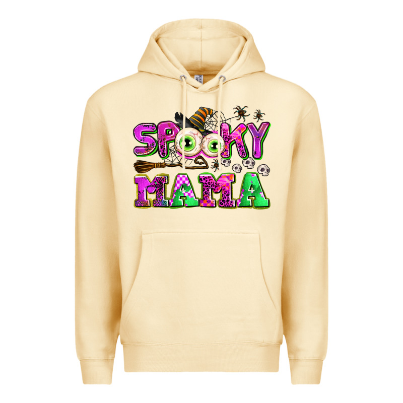 Spooky Mama Premium Hoodie by AdoDesignShop | Teevron