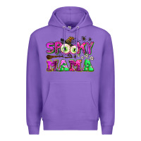 Purple spooky mama Premium Hoodie - AdoDesignShop