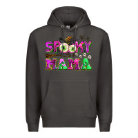 Smoke spooky mama Premium Hoodie - AdoDesignShop