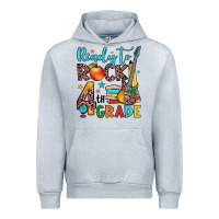 Heather Grey ready to rock 4th grade Urban Hoodie - JahusDesignShop