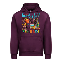 Mauve Wine ready to rock 4th grade Urban Hoodie - JahusDesignShop