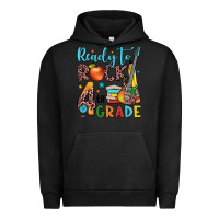 Pigment Black ready to rock 4th grade Urban Hoodie - JahusDesignShop