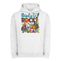 Ready To Rock 4th Grade Urban Hoodie | Teevron