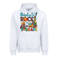 White ready to rock 4th grade Urban Hoodie - JahusDesignShop
