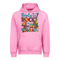 Fuchsia Pink ready to rock 1st grade Urban Hoodie - JahusDesignShop