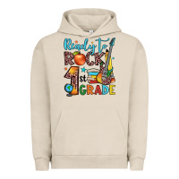 Pigment French Oak ready to rock 1st grade Urban Hoodie - JahusDesignShop