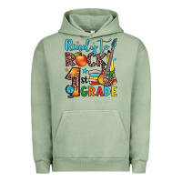 Pigment Oil Green ready to rock 1st grade Urban Hoodie - JahusDesignShop