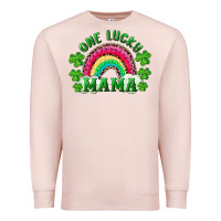 St Patrick's Day One Lucky Mama Premium Sweatshirt | Teevron