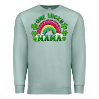 Seafoam st patrick's day one lucky mama Premium Sweatshirt - RanaPortraitStore