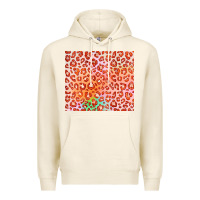 Tofu orange leopard glitter Premium Hoodie - JahusDesignShop