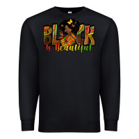 Black black is beautiful Premium Sweatshirt - Zillion Design Studio