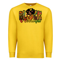 Lemon black is beautiful Premium Sweatshirt - Zillion Design Studio