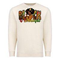 Sandshell black is beautiful Premium Sweatshirt - Zillion Design Studio