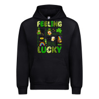 Black feeling lucky Urban Hoodie - Artiststas