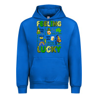 Cobalt feeling lucky Urban Hoodie - Artiststas