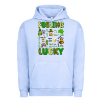 Pigment Grape Ice feeling lucky Urban Hoodie - Artiststas