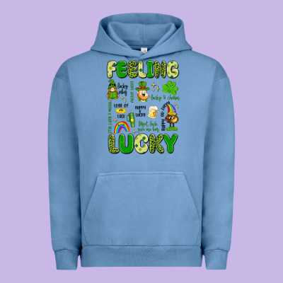 Feeling Lucky Urban Hoodie Designed By Artiststas
