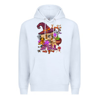 White i put a spell on you Premium Hoodie - AdoDesignShop