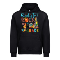 Black ready to rock 3rd grade Urban Hoodie - JahusDesignShop