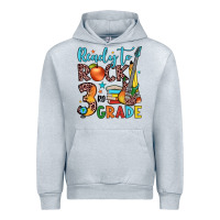 Heather Grey ready to rock 3rd grade Urban Hoodie - JahusDesignShop