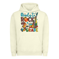 Pigment Pistachio ready to rock 3rd grade Urban Hoodie - JahusDesignShop