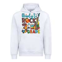 White ready to rock 3rd grade Urban Hoodie - JahusDesignShop