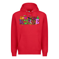 Red halloween nurse Premium Hoodie - AdoDesignShop