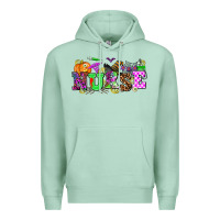 Seafoam halloween nurse Premium Hoodie - AdoDesignShop
