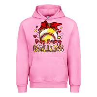 Fuchsia Pink busy raising ballers Urban Hoodie - Artiststas