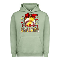Pigment Oil Green busy raising ballers Urban Hoodie - Artiststas