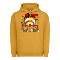 Pigment Peanut Butter busy raising ballers Urban Hoodie - Artiststas