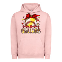 Pigment Salmon busy raising ballers Urban Hoodie - Artiststas
