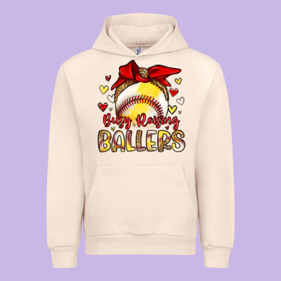 Busy Raising Ballers Urban Hoodie Designed By Artiststas