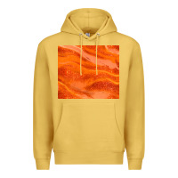 Antique Gold orange glitter Premium Hoodie - JahusDesignShop