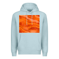Blue Mist orange glitter Premium Hoodie - JahusDesignShop