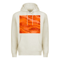 Oatmeal Heather orange glitter Premium Hoodie - JahusDesignShop